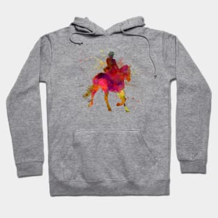 Watercolor horse show Hoodie